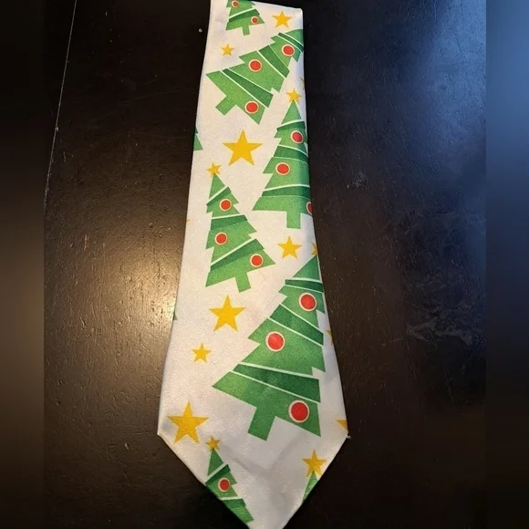 Novelty Christmas Tree Tie - Picture 6 of 6